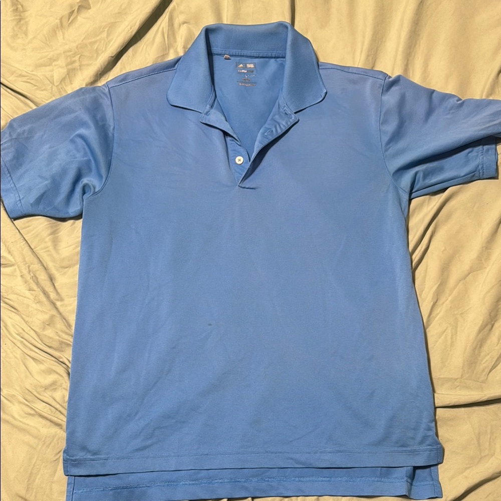 adidas Sky Blue Polo Shirt